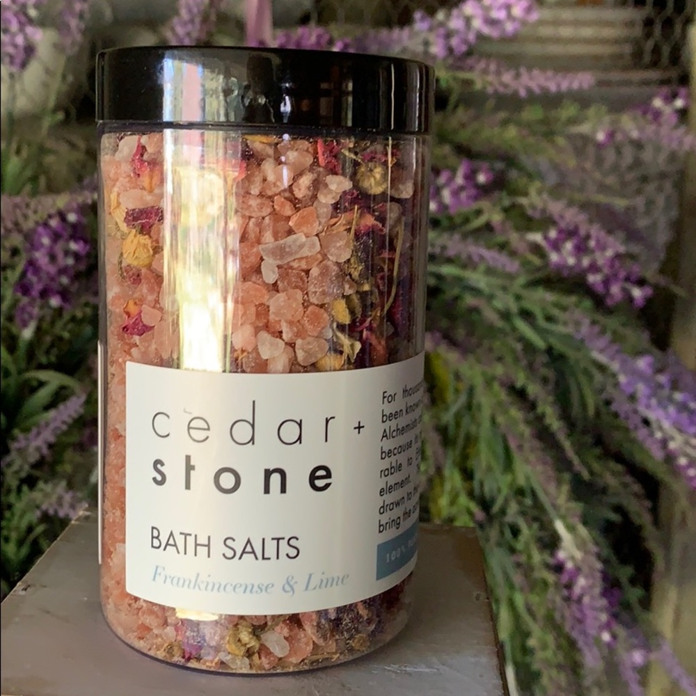 Cedar + Stone Australian PINK Himalayan Bath Salts